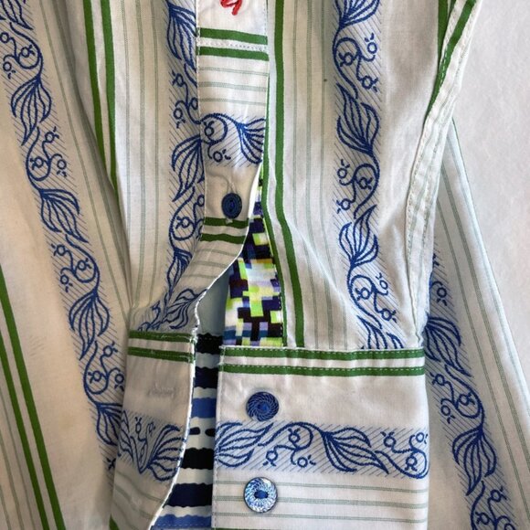 Vintage Robert Graham LS Shirt Medium Classic - Picture 6 of 9